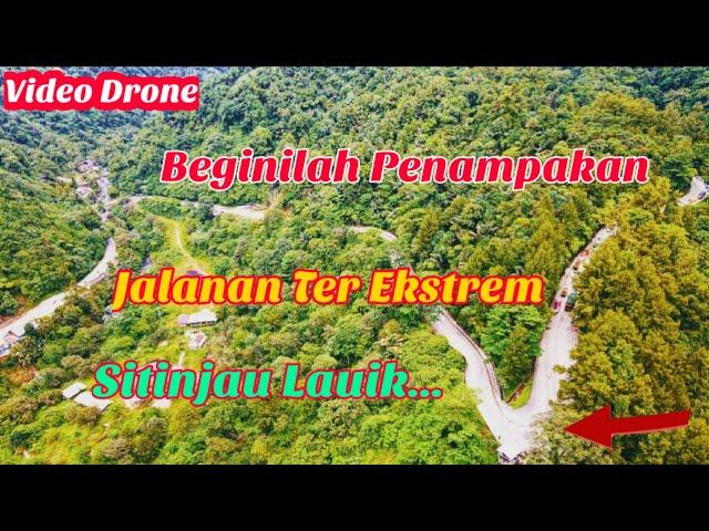 JALAN SITINJAU LAUIK Jalur Ter Ekstrem di Indonesia | Video Udara Drone