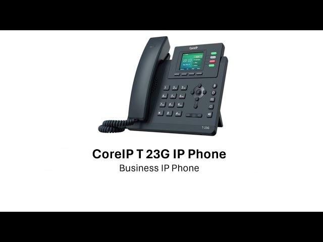 CoreIP Vaani T23G IP Phone / SIP Phone / Voip Phone