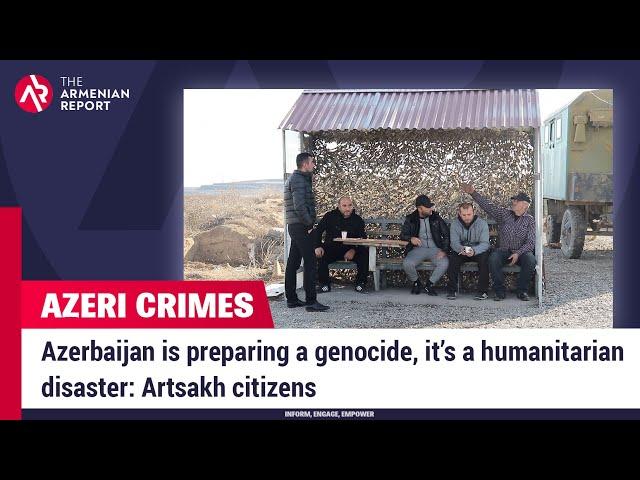 Azerbaijan is preparing a genocide, it’s a humanitarian disaster: Artsakh citizens