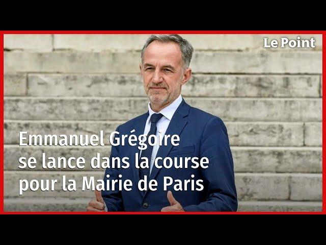 Emmanuel Grégoire se lance dans la course pour la Mairie de Paris