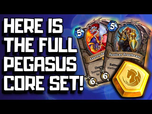 The New Hearthstone Core Set For Year Of The Pegasus!