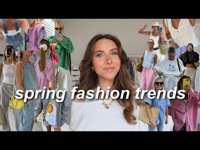 SPRING FASHION TRENDS 2024 | what to wear this spring! (wearable, pinterest inspired, outfit inspo)