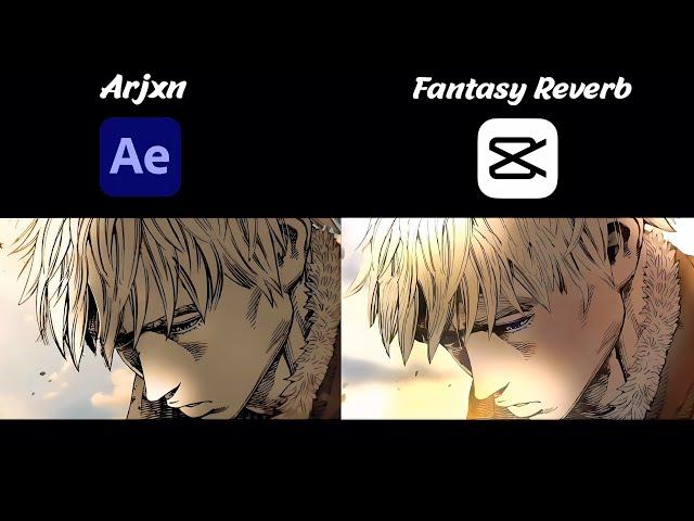 Manga Animation | Capcut Vs After Effects Comparison Part 5