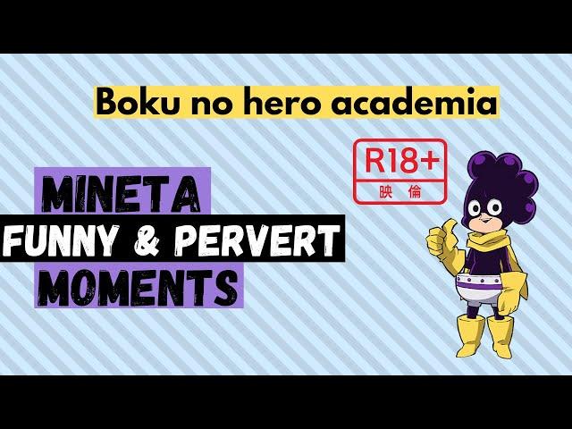 Mineta FUNNY and PERVERT moments | Boku no hero academia