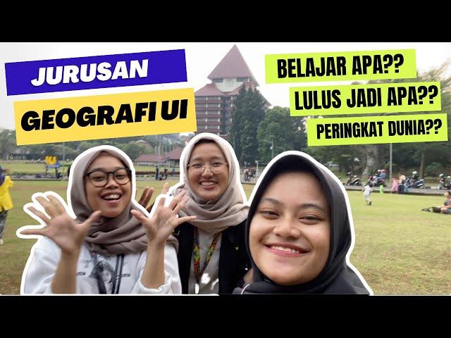 KULIAH DI GEOGRAFI UI BELAJAR APA? Tugas Geografi Profesional | Kelompok 5 | Geografi UI 2021