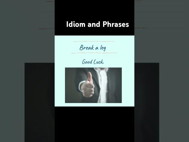 Idioms and Phrases #idiomsandphrases #englishidiomsandphrases