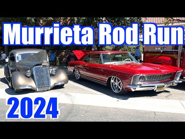 Murrieta Rod Run 2024 - Classic Car Show In Old Town