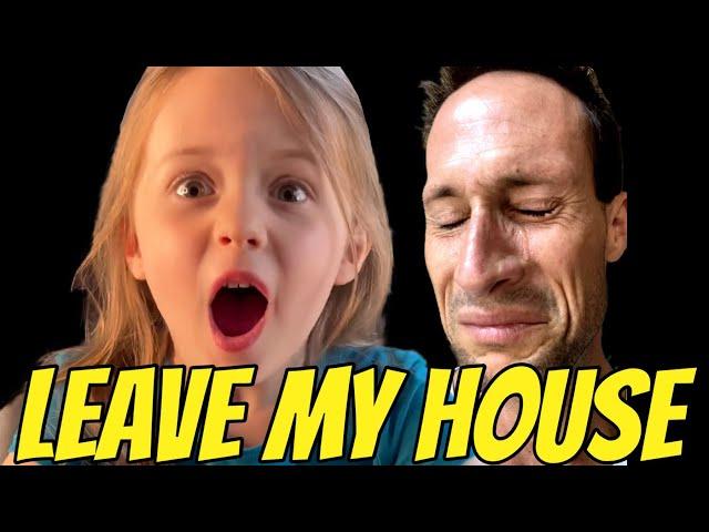 Dad gets kicked out of the house! Audri teaches dad a lesson | The best father daughter duo comedy