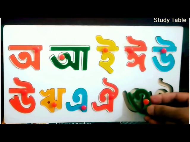 শুদ্ধ উচ্চারণে স্বরবর্ণ এবং ব্যঞ্জনবর্ণ এর পূর্ণ ভিডিও।Bangla Bornomala। Learn Bengali Alphabets।