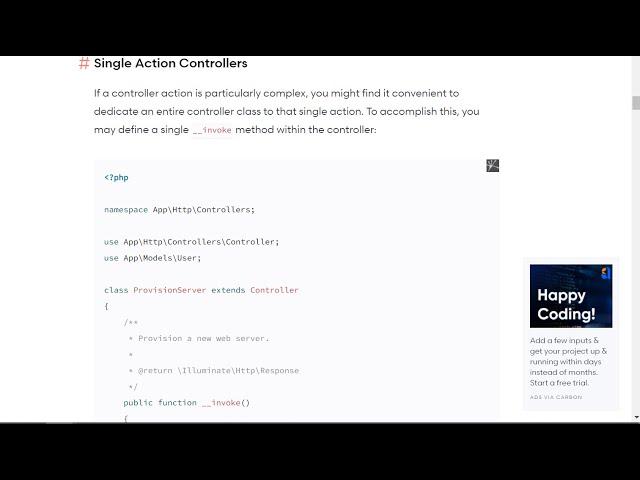 Single Action Controller | Laravel Invokable Controller | Why we need invokable