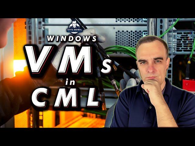 Can CML (VIRL 2) run Windows 10 VMs?