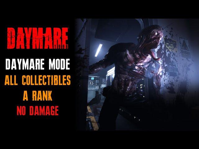 [Daymare: 1998] Daymare Difficulty, 100% Walkthrough, No Damage, A Rank