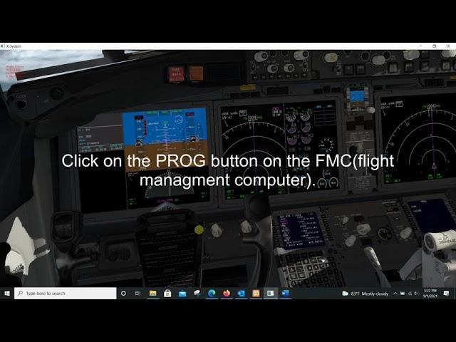 X-Plane 11: How to check your miles away from the airport