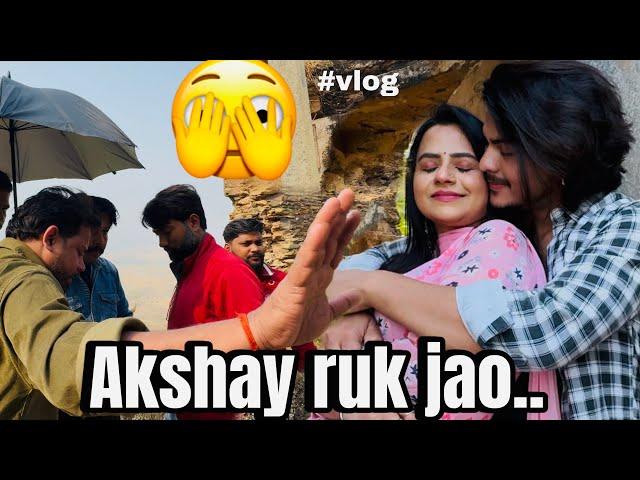 यहाँ शूट करना मतलब मौत को दावत देने जैसा है ️. | album shoot Day 2nd | The Akshay Vlogs ️