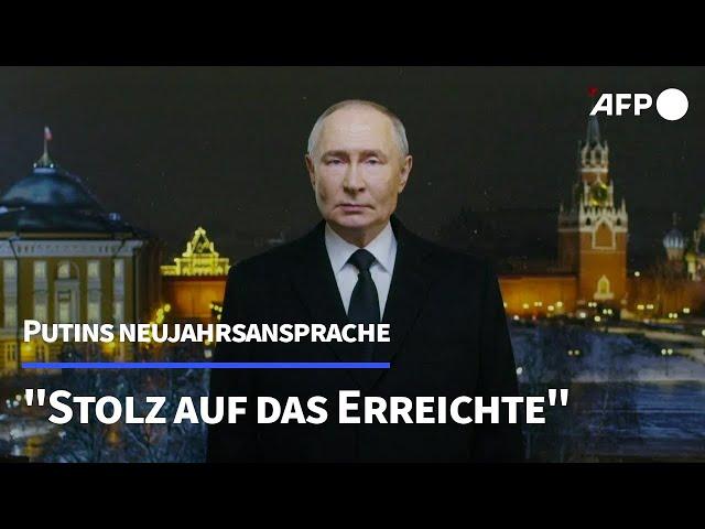 Putin "stolz" auf Erfolge Russlands | AFP