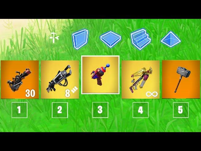 Fortnite added BANNED Weapons
