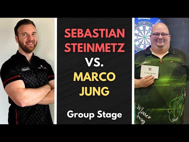 SEBASTIAN STEINMETZ vs MARCO JUNG | MyDartCoach Championship 2024 | Group Stage