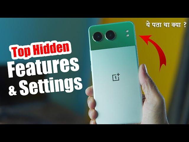 OnePlus Nord 4 Hidden Features & Settings | Tips & Tricks | OxygenOS 15 Update Top 10 New Features