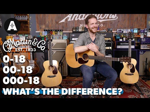 Martin 0 vs 00 vs 000 - What's The Difference?