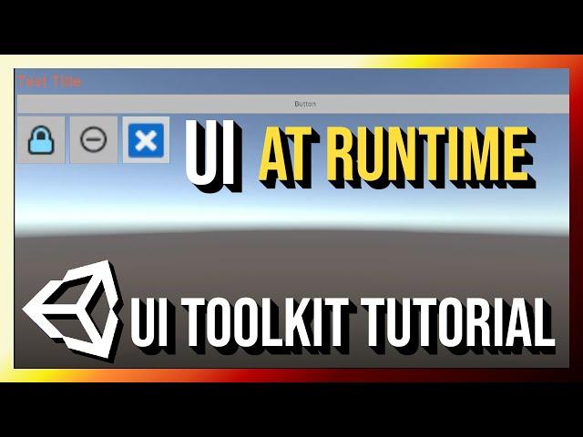 Instantiate UI Elements at Runtime - Unity 2022 UI Toolkit Tutorial