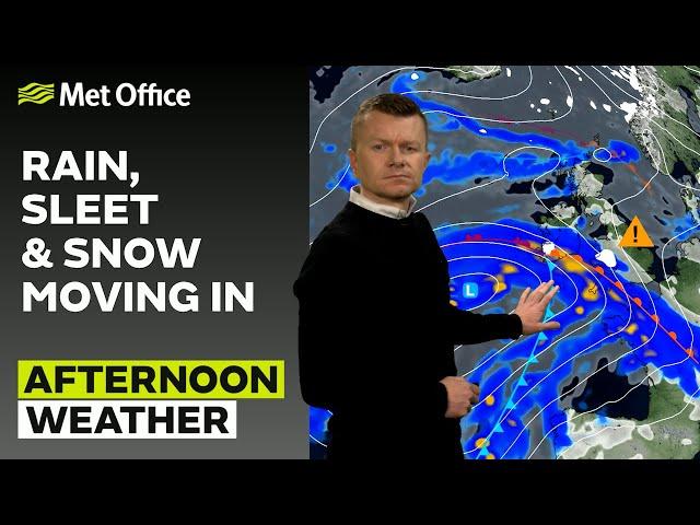 04/01/2025 - Cold with snow in the evening - Afternoon Weather Forecast UK – Met Office Weather