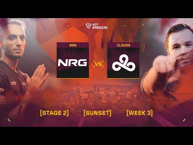 NRG vs Cloud9 - VCT Americas Stage 2 - W3D2 - Map 3