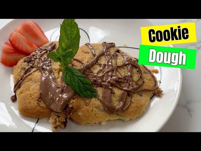 HOT COOKIE DOUGH Recipe | Pizza Hut Inspired | Chocolate Chip | EASY FEW INGREDIENTS