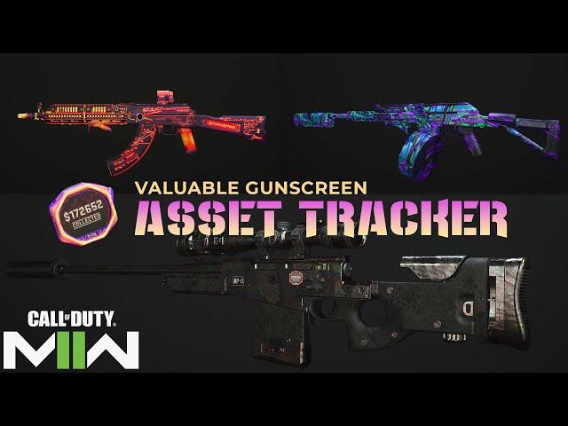 DMZ VALUABLE GUN SCREEN * ASSET TRACKER / Koschei Reward MW2