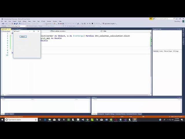 Visual Basic Programming - Declaring and Initializing Variables