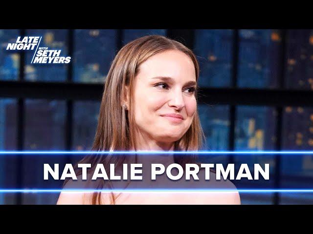 Natalie Portman Talks 25 Years Since Star Wars, Filming Natalie's Rap for SNL and Lady in the Lake