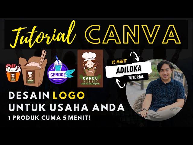 Tutorial Canva Cara Membuat Logo Dengan Canva #Canva #Adiloka