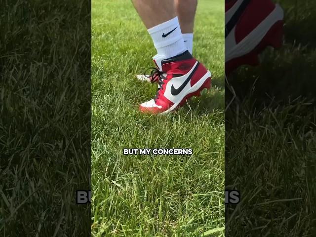 Playing Football in Jordan 1 Football Cleats