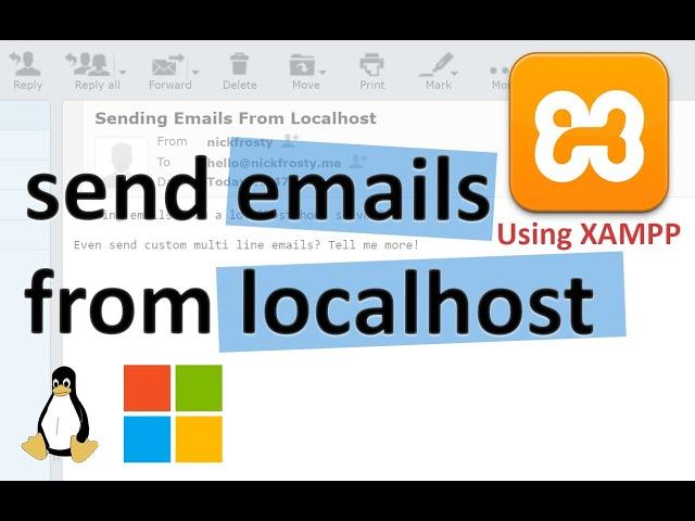 How to send emails from localhost using PHP and SendMail | Send email with PHP