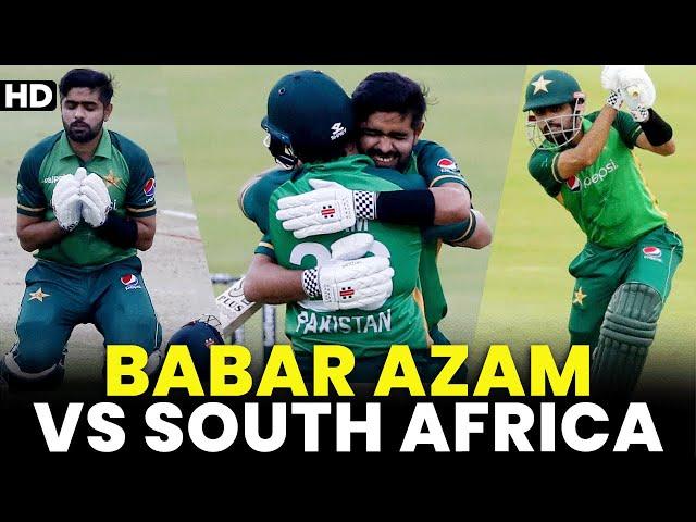 Outclass Batting By World No. 1️⃣ Batsman King Babar Azam Against South Africa | CSA | MJ2A