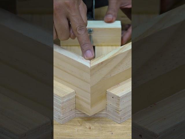 Simple Adjustable woodworking Tips and Tricks #woodworking #shorts #diy