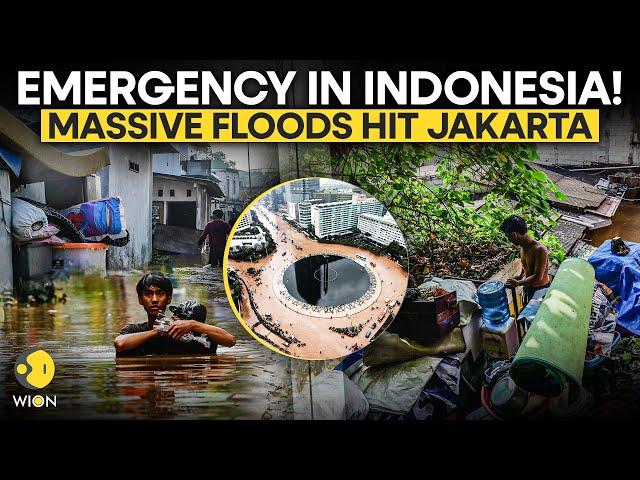 Indonesia Floods LIVE: Flooding Submerges Homes in Jakarta, Residents Wade Through Chest-Deep Water