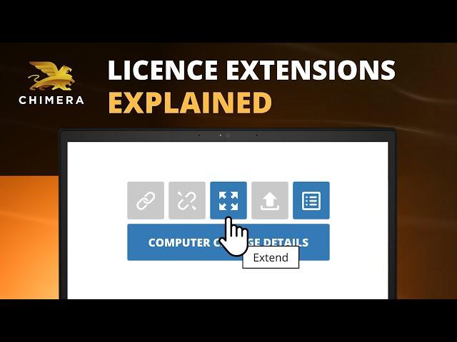 Extending your ChimeraTool license