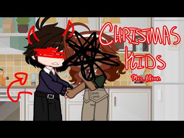 [TW IN DESC] Christmas Kids || Mrs. Afton || FNaF || MY AU