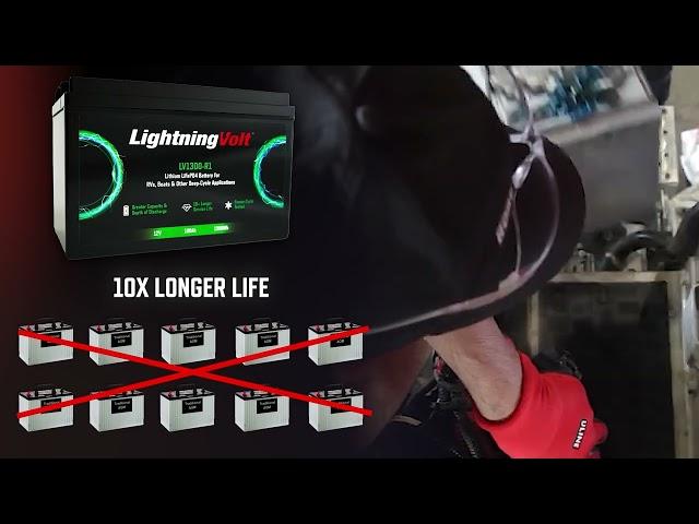 You Want More Power: Lithium Boat and RV Batteries by LightningVolt