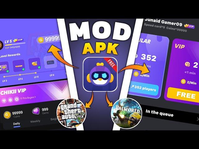 How to Get Free *VIP* Or *Unlimited* Coins In Chikii | Chikii Mod Apk | Zunaid Gamer