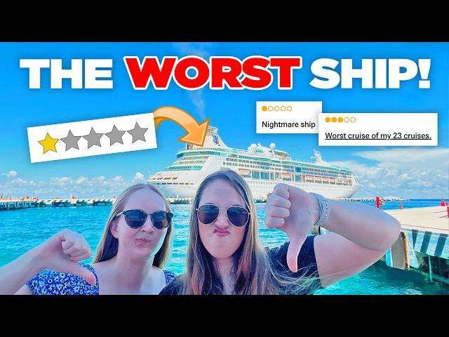 I survived 96 hours on Royal Caribbean's worst rated cruise ship