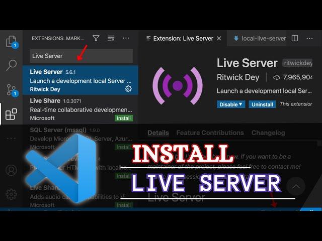 How To Install Live Server In Visual Studio Code - Quick & Easy