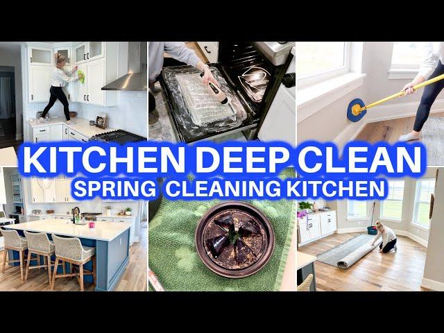 SPRING CLEAN WITH ME | KITCHEN CLEANING | DEEP CLEANING | CLEANING MOTIVATION | SPRING CLEANING 2024