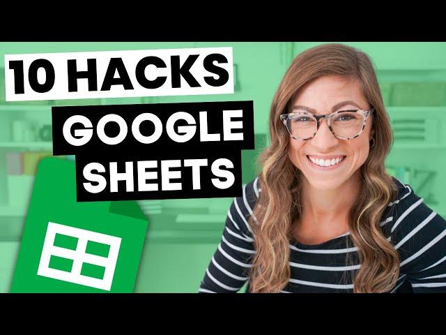 10 BEST Google Sheets HACKS for Teachers