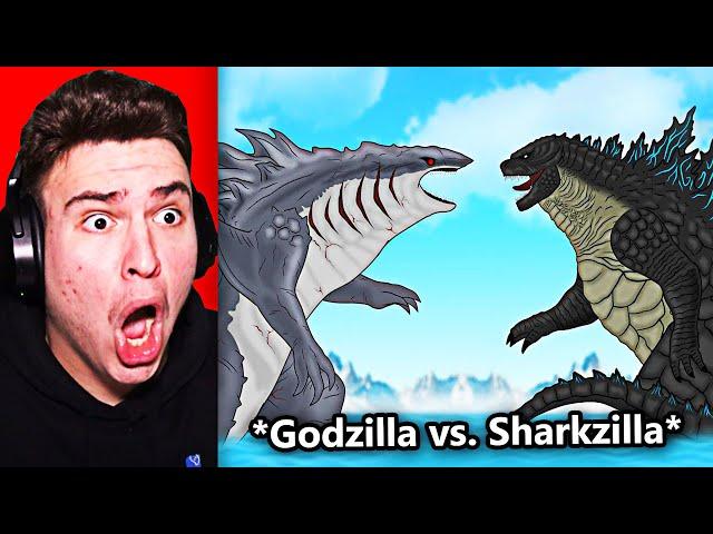 GODZILLA vs. SHARKZILLA ! (Animație)