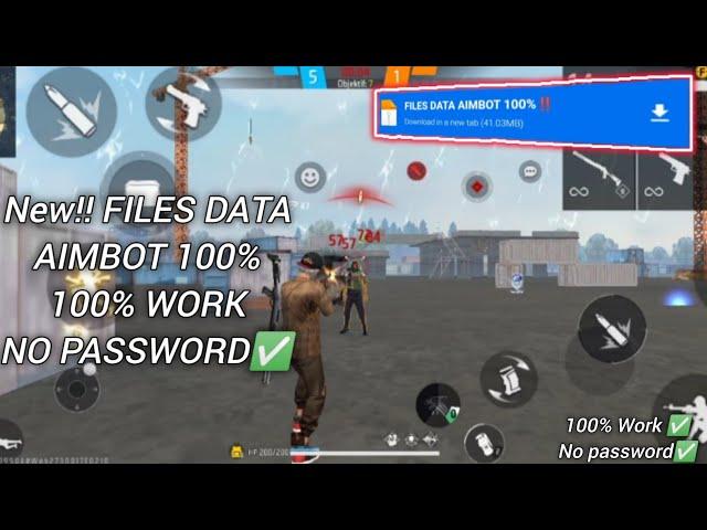 NEW‼️ FILES DATA AIMBOT 100%‼️VIP| WORK 100% NO BAN NO PASSWORD