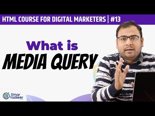 What is Media Query | Why Media query is used? | HTML Course | #13