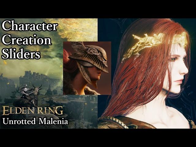 ELDEN RING Character Creation - Unrotted Malenia