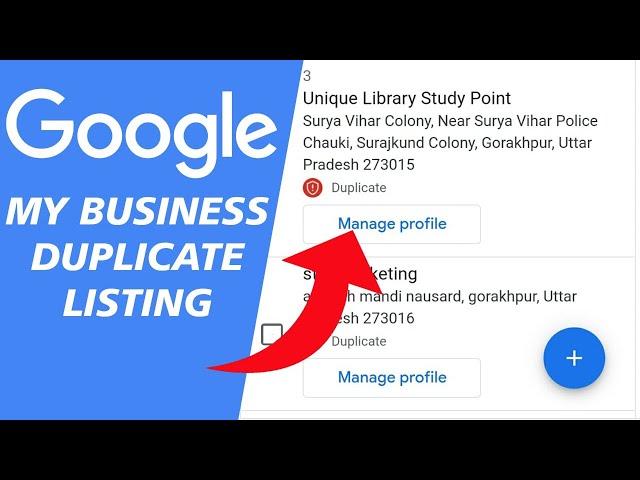 Google My Business Duplicate Listing | How to delete duplicate GMB Listing | Google My Business SEO