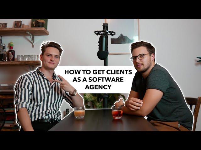 How to get clients as a software agency